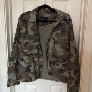 Sanctuary Camouflage Jean Jacket